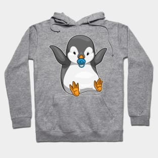 Penguin Baby Pacifier Hoodie